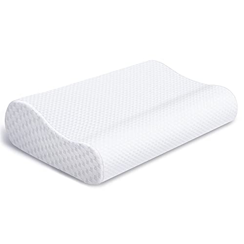 Contour Memory Foam Pillow Ergonomic Cervical Pillows for Neck, Neck