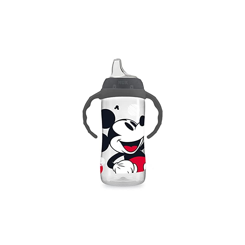 NUK Disney Large Learner Sippy Cup, Mickey Mouse, 10 Oz 1-Pack