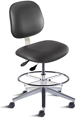 BioFit Engineered Products BEA-M-RC-C-ATF-AV126 Belize Series Desk Height Chair with Aluminum Base
