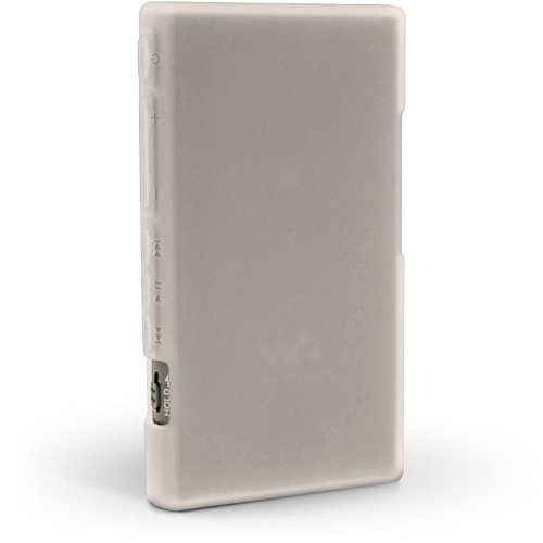 iGadgitz Clear Silicone Skin Case Cover for Sony Walkman NW-A35 NW-A40 MP3 Player + Screen Protector - Thumbnail 3