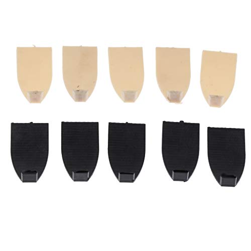 image for Baosity 10pcs Plastic Cello Bow Tips for Violin Cello Viola Accessorie