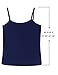 ADAMARIS Cotton Camisoles for Women Tank Tops for Women Pack Camis Vest White Red