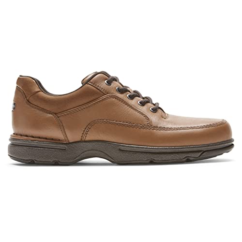 Rockport Men's Eureka Walking Shoe, Tan Leather, 10 X-Wide in