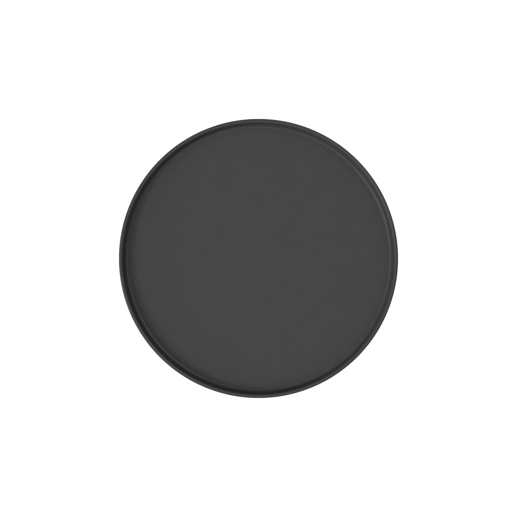 Villeroy & Boch - Iconic Universal Plate, Versatile Plate Made from Premium Porcelain, Dishwasher Safe, Black