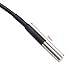 DROK Waterproof Temperature Sensor DS18B20-55℃ to +125℃ 1 Meter/39.37