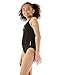 Speedo Girls Endurance Plus Medalist Swimsuit in Black or Red (32, Black)