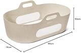 Snuz SnuzBaskit Moses Basket Bundle with Mattress & Folding Stand Barley Walnut view 12