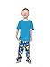 Pokemon Boy's Flannel Pajama Pants (Medium / 6-8, Blue)