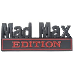 KEEGTBOX Universal Metal Mad Max Edition Emblem for