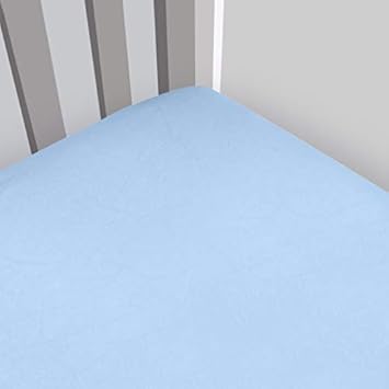 blue crib sheets
