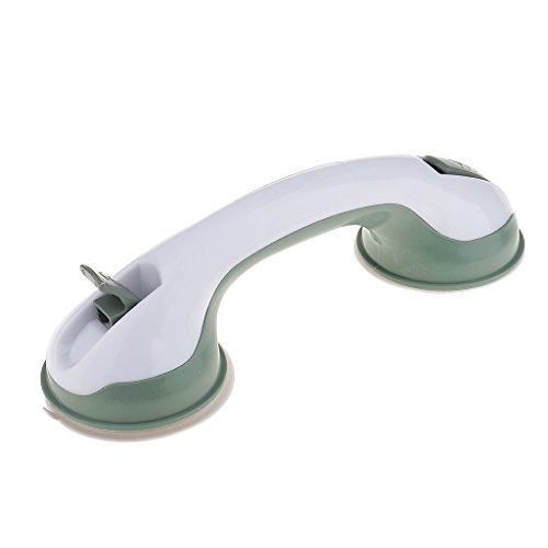 image for MonkeyJack Set of 3 Suction Grab Bars Bathroom Bath Shower Tub Portabl