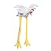 Velvet Plush Rooster and Chicken Bird Animal Hats Cap Adult Child Costume Set
