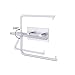 KES Toilet Paper Holder Self Adhesive SUS 304 Stainless Steel Storage Bathroom Kitchen Paper Towel Stick Rotating Rod Tissue Roll Hanger Contemporary Style, Brushed Finish 2 Pack, A7070-2-P2