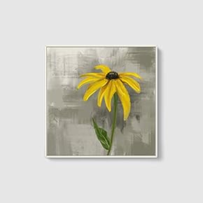 Framed Canvas Wall Art for Living Room, Bedroom Flowers Canvas Prints for Home Decoration Ready to Hang - 24x36 inches - 16x16 inches