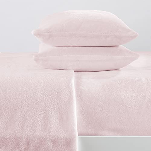 great bay HOME Micro Fleece Extra Soft Cozy Velvet Plush Sheet Set. Deluxe Bed Sheets with Deep