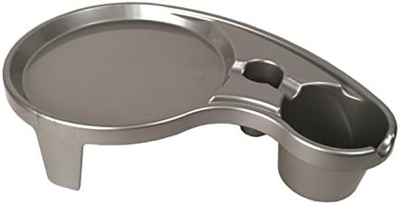 The Original Party Pal Cup, Plate &amp; Utensil All-in-One Tray and Holder (6 Pack), Silver