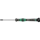 Wera 05118186001 Kraftform Micro 2067 Torx HF Electronics Precision Screwdriver, TX10 Head, 60mm Blade Length