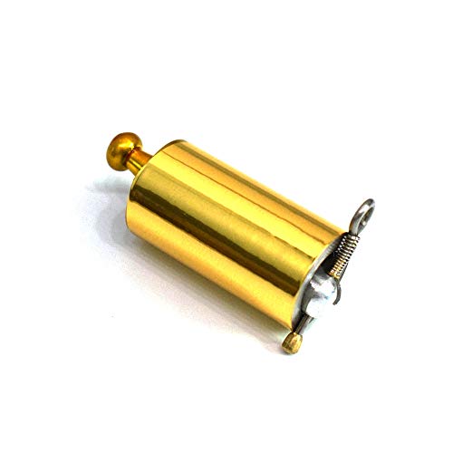 OUERMAMA Metal Appearing Cane Magic Pocket Staff for Professional Magician Stage Close-up Magic Trick Magic Accessories (Golden Silver, 59")