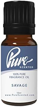 Pure Scented Savage Fragrance Oil 10ml for Candles, Soaps, Slime & More
