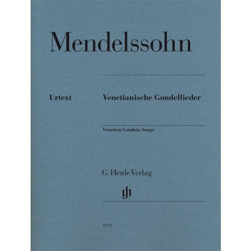 Venetian Gondola Songs - piano - (HN 1172)