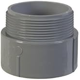 Cantex Pvc Male Terminal Adapter Threaded 2 " Ul Schedule 40