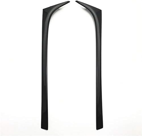 Soldmore7 2pcs/Pair Rear Spoiler ABS Wing Tail Car Back Window Side Spoiler for Volkswagen Golf 7 MK7 2014 to 2017​
