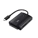 Cable Matters 10Gbps USB C Multiport Adapter (USB C Hub) with USB-A, USB-C, MicroSD and UHS-II SD Card Reader, 2.5 3.5 Inch SATA Hard Drive and Optical Drive Reader - Thunderbolt 3 Port Compatible primary