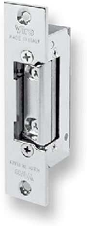 Electric Strikes 7755 Fail secure with single pulse, Short front plate reversible symmetric, New electric strikes for mortise door locks, 310g