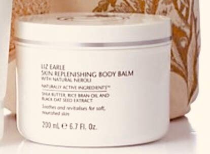 LIZ EARLE SKIN REPLENSISHING BODY BALM WITH NATURAL NEROLI 200ml Shea butter Rice bran and Black oat seed extract