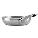 Ayesha Curry Home Collection Stainless Steel Frying Pan / Fry Pan / Skillet - 8.5 Inch, Silver