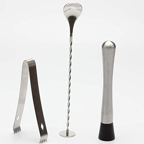 UPKOCH 12 Stück Cocktail Set Edelstahl Cocktail Mixer Cocktail Zubehör mit Tasche für Bar Party Zuhause Reisen – Bild 7