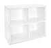 ClosetMaid 1108 Decorative 4-Cube Storage Organizer, White