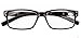 Eyekepper 5 Pack Reading Glasses for Men Includes Reader Sunglasses Spring Hinges Classic Cheater Glasses +3.00