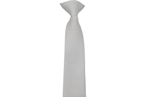 Simple Color Clip On Neck Tie with Quick Fastening for Students and Professionals Unisex Adjustable Pre Tied Tie