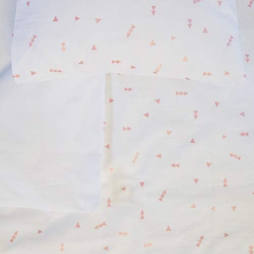 Little Love Nursery Room Cot/Crib Bedding (Pink Triangle)