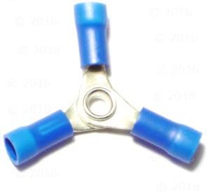 16-14 Gauge Three-Way Butt Connector (8 pieces)