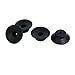 uxcell 47mmx18mm Air Compressor Replacement Foot Pad Black 4pcs primary