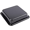 Bekith-4-Pack-20-CM-8-Inch-Square-Cake-Pan-Non-Stick-Bakeware-Carbon-Steel-Toast-Mold-Baking-Tray-for-Cakes-FDA-Approved-Black Bekith 4 Pack 20 CM (8 Inch) Square Cake Pan, Non-Stick Bakeware Carbon Steel Toast Mold Baking Tray for Cakes, FDA…