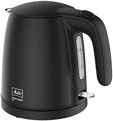 melitta Japan Electric Kettle (1.0L)"Prime Aqua Mini" MEK18-3S (Smokey Black)【Japan Domestic Genuine Products】【Ships from Japan】