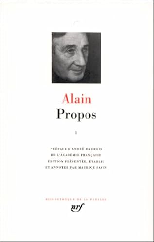 Download Alain : Propos, tome 1 PDF
