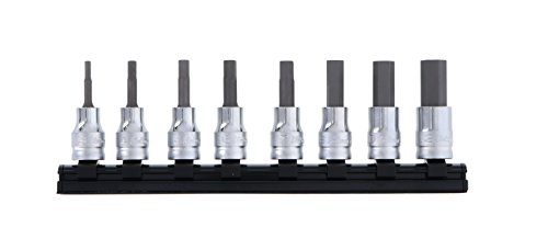 その他 Ken Ko-Ken Z-Eal 3/8 9.5mm SQ. Hex Bit Socket Rail Set 8 pcs Japan
