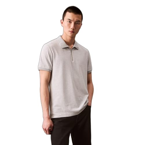 Calvin Klein Men’s Tech Zip Polo