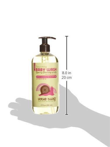 Little Twig All Natural Baby Wash, Berry Pomegranate, 17 Fluid Oz - Thumbnail 4