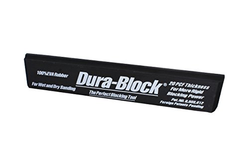 Dura-Block AF4403 Black Full Size Sanding Block - Thumbnail 3