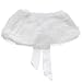 TiaoBug Girls Princess Faux Fur Bolero Shoulder Cape Bridesmaid Shawl Stole Shrug (White)