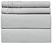 Full Size Sheet Set - 4 Piece Set - Hotel Luxury Bed Sheets - Extra Soft - Deep Pockets - Easy Fit - Breathable & Cooling - Wrinkle Free - Comfy – Light Grey Bed Sheets - Fulls Sheets – 4 PC