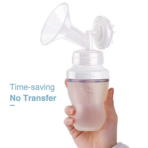 Papablic Direct Pump Bottle Adapter, for Spectra S1 S2, Avent Breast Pumps to Use with Comotomo