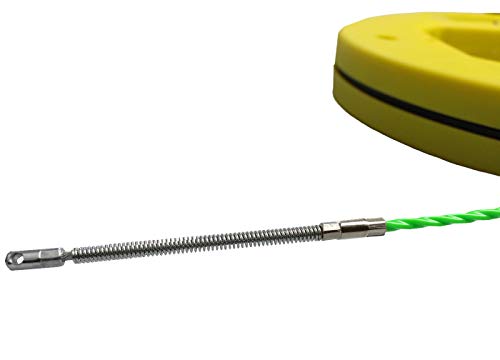 Electrical Fish Tape Case Wire Puller with 2pcs Fastener tool 4.3mm x 82 Feet - Thumbnail 5