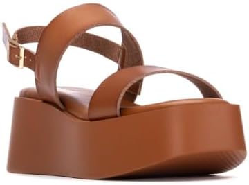 - Sandali Donna Camel - Scarpe comode e versatili - Moda casual - Modello 17512001 (Misurare 39)