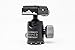 Colorado Tripod Company - Mini Tripod Ballhead 20lb Load Capacity for Monopod, Slider, Digital Cameras-Arca Clamp with 40mm Universal Arca Plate-Silver